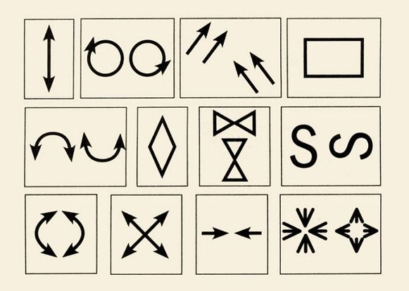 Schéma de gymnastique oculaire et amélioration de la vision